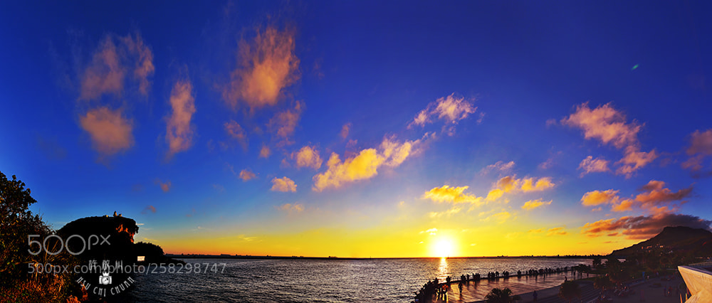 Nikon D810 sample photo. 黃昏西子灣 photography