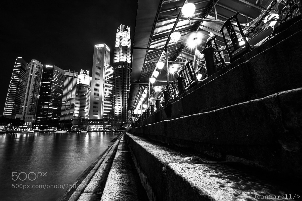 Canon EOS 5D Mark II sample photo. Singapore river photography
