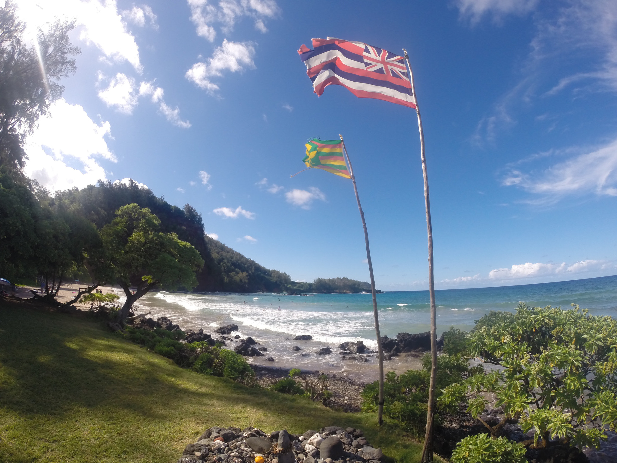 GoPro HERO3+ Black Edition sample photo. Cemetery with a view photography