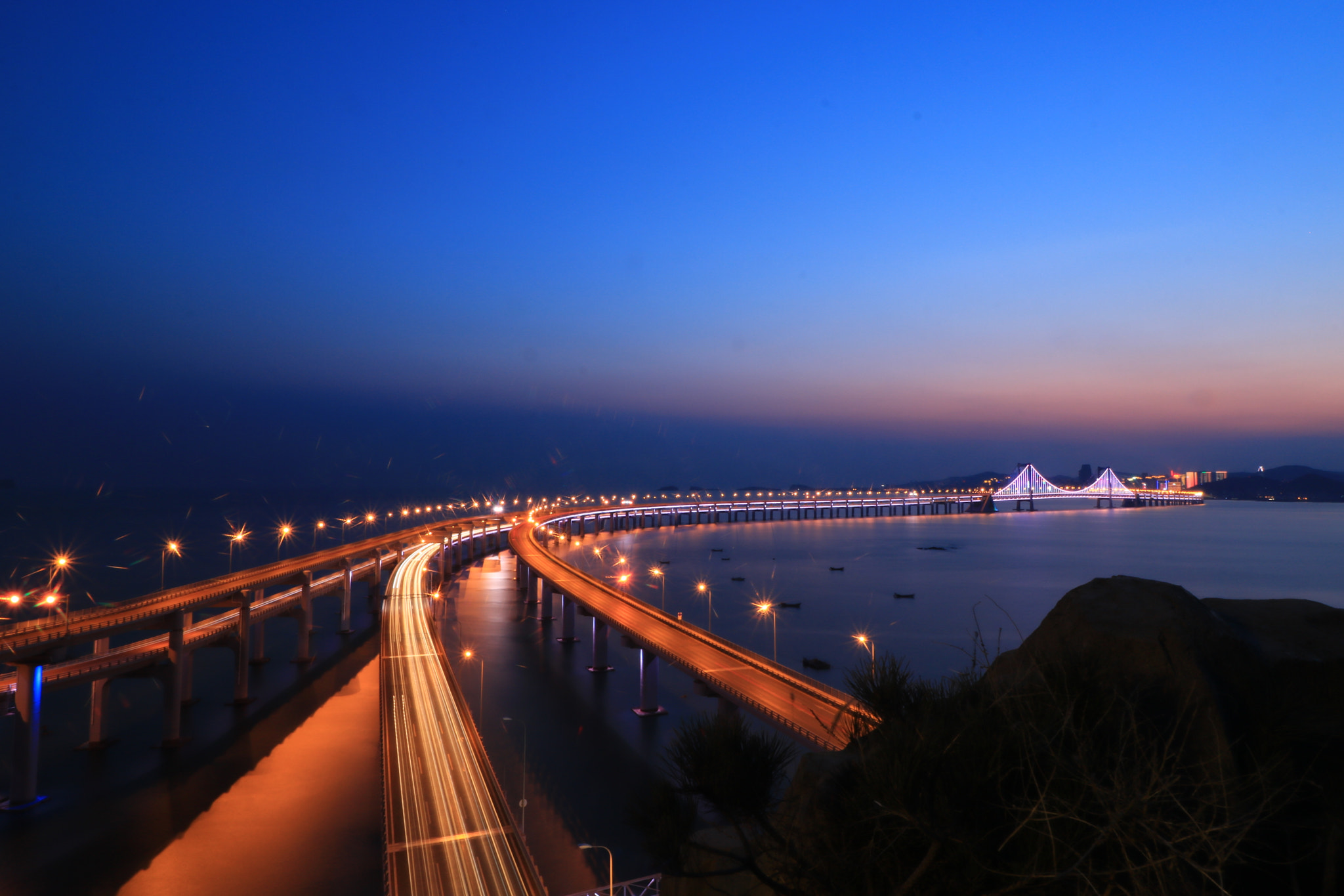 Canon EOS 760D (EOS Rebel T6s / EOS 8000D) sample photo. 跨海大桥（sea-crossing bridge） photography