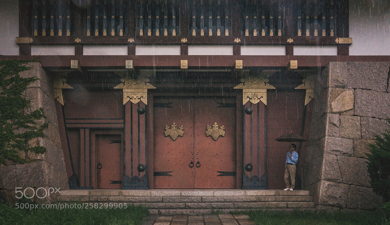 Sony a7R III sample photo. 等雨停 photography