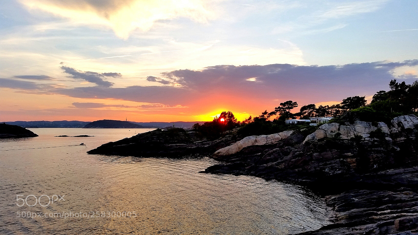 Samsung Galaxy S5 sample photo. Sunset kristiansand photography