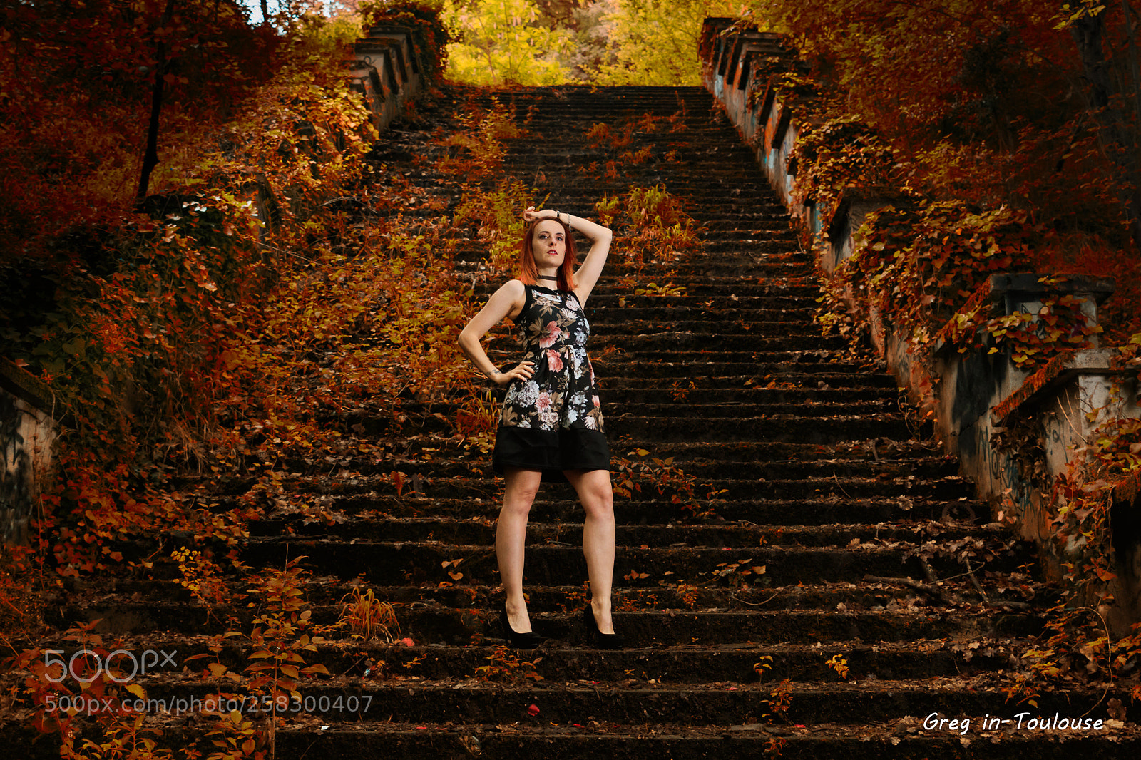 Canon EOS 70D sample photo. The red haired girl photography