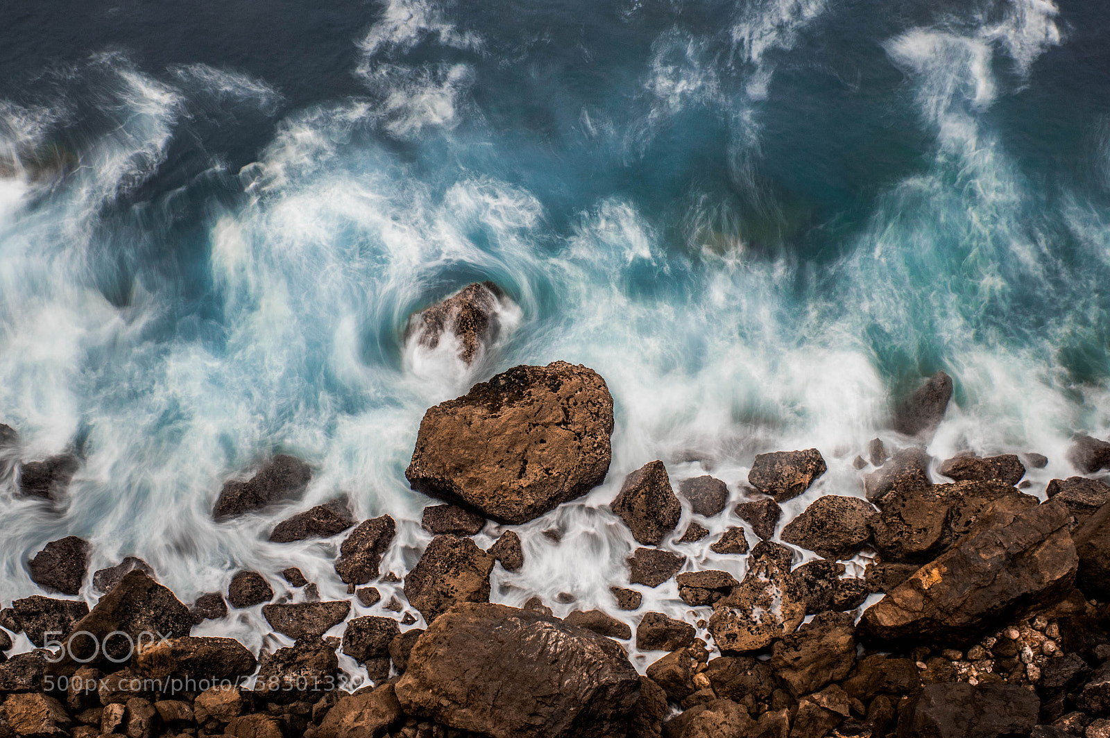Nikon D5500 sample photo. Algarve cliffs hdr photography