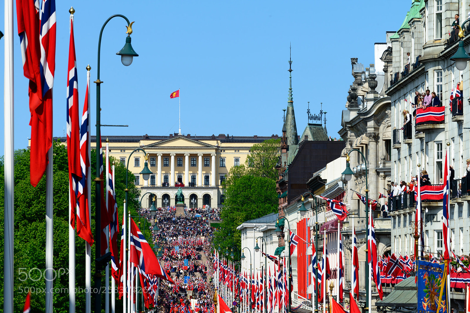 Nikon D800 sample photo. National day oslo photography