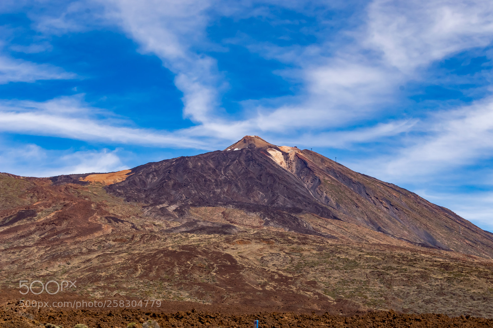 Nikon D3200 sample photo. View of the teide photography