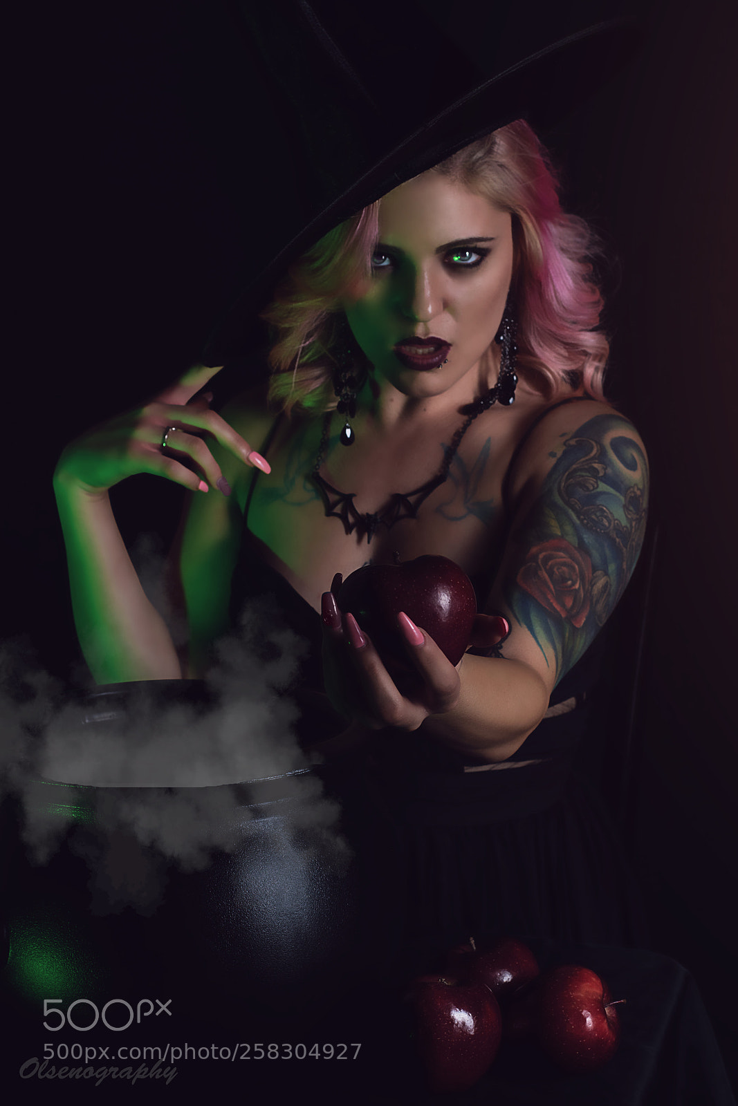 Nikon D5500 sample photo. Poison apple photography