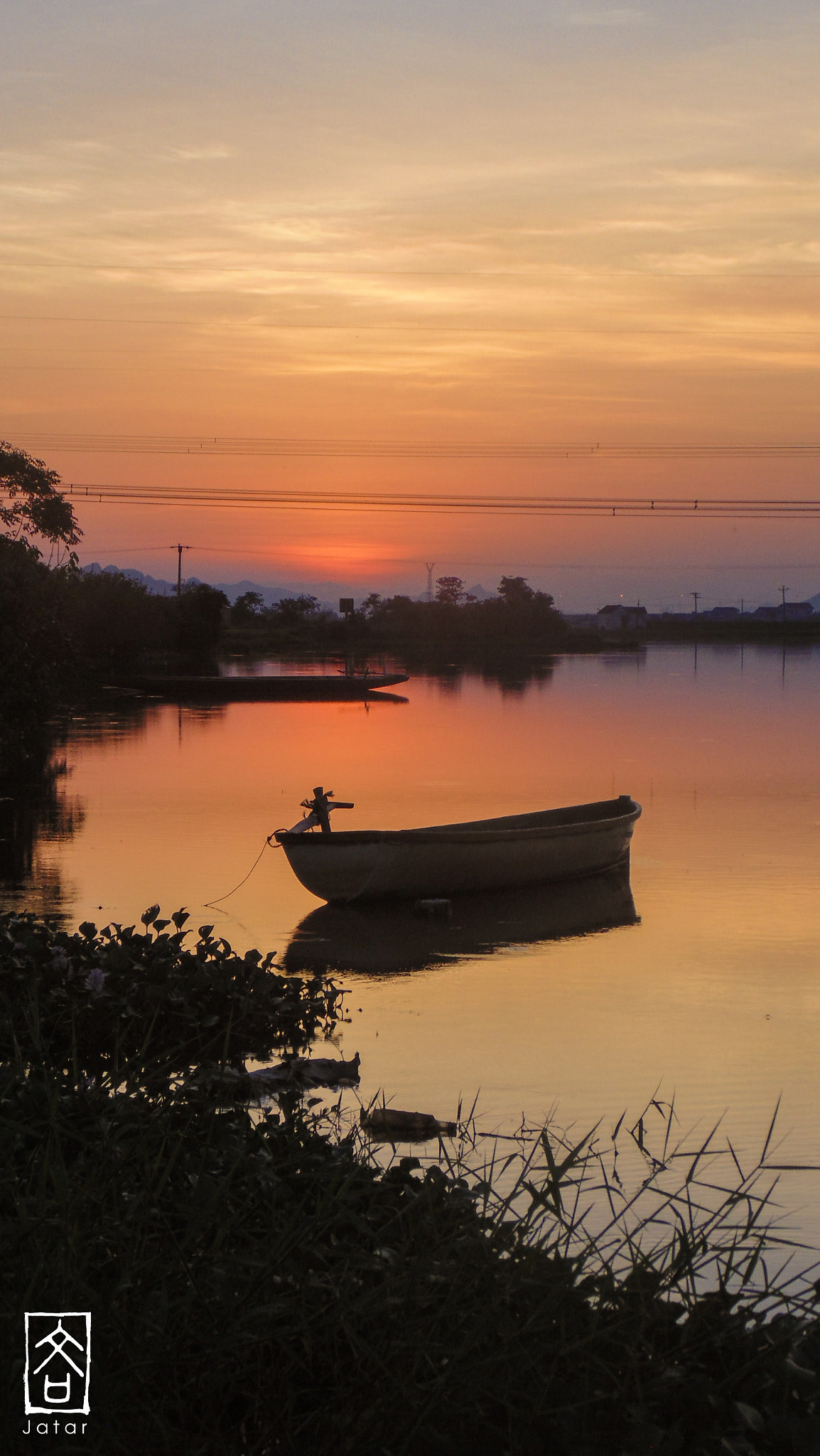 Sony Cyber-shot DSC-H200 sample photo. Giang river at sunset 01 photography