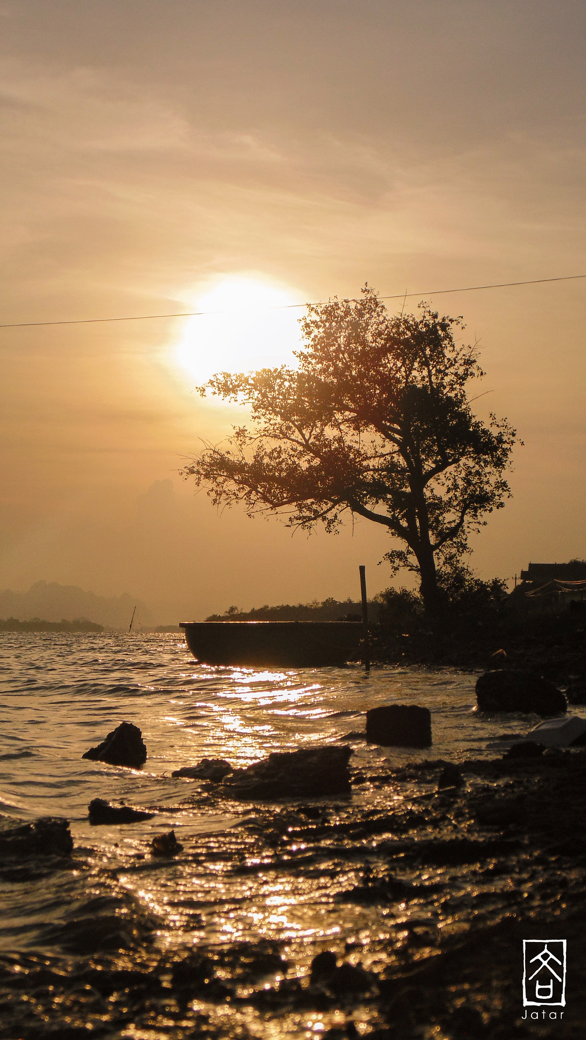 Sony Cyber-shot DSC-H200 sample photo. Giang river at sunset 05 photography
