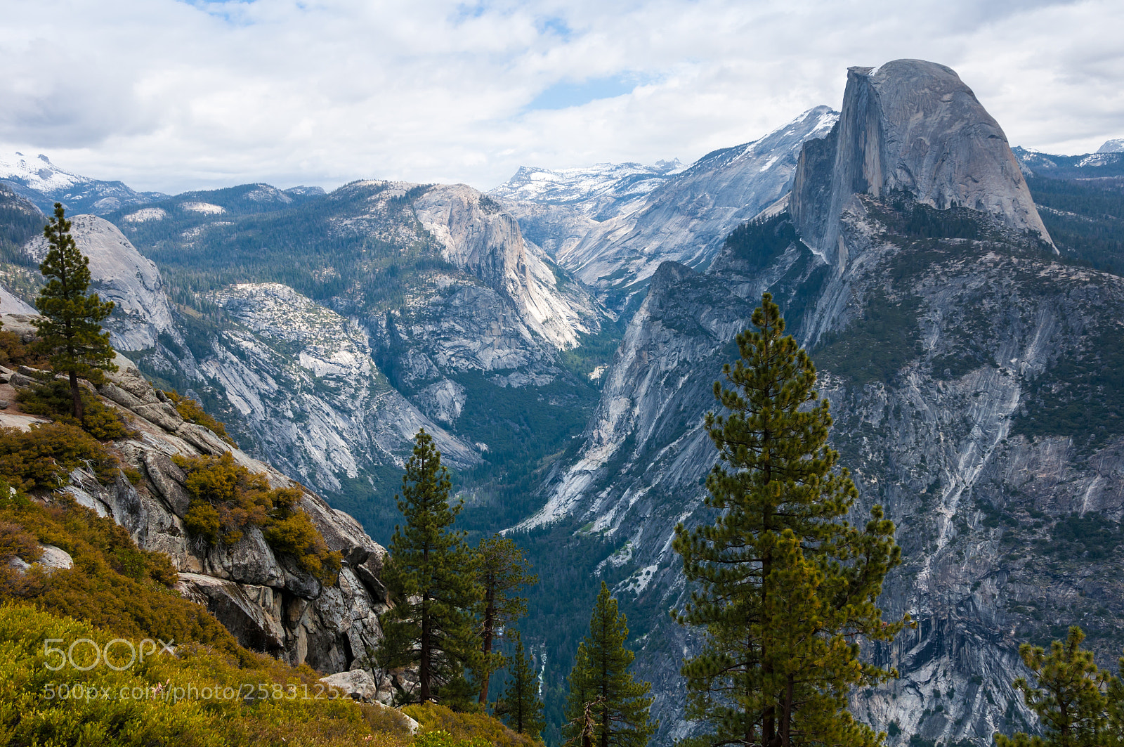 Nikon D90 sample photo. Half dome photography