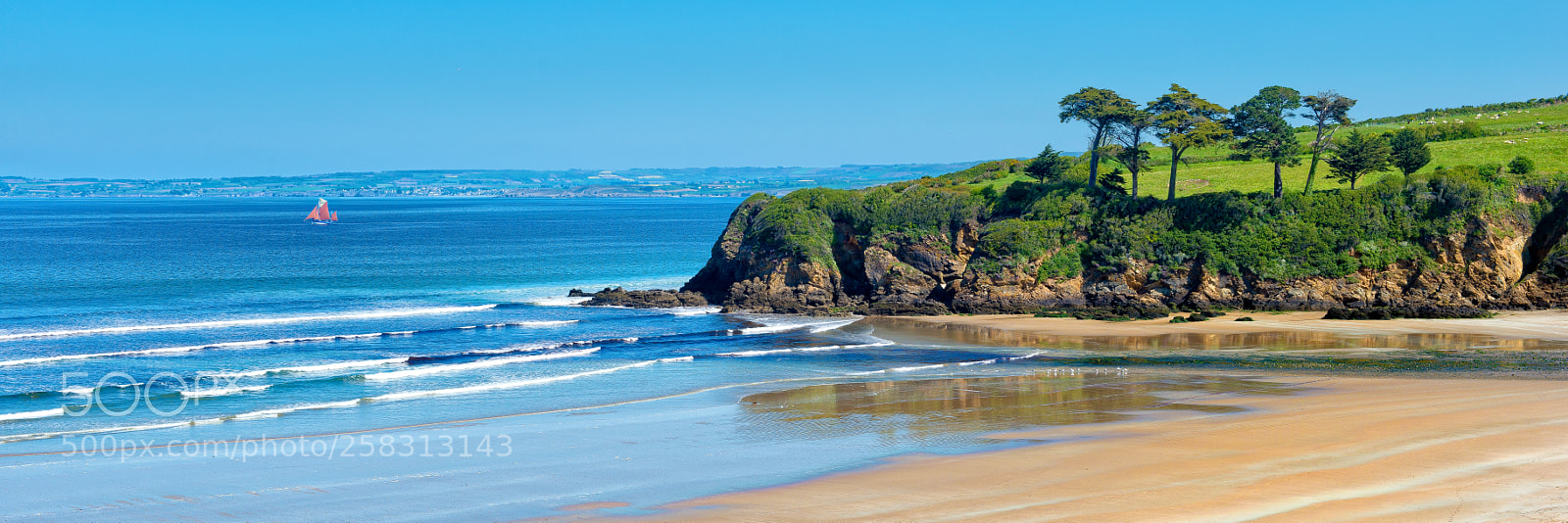 Nikon D800 sample photo. La baie de douarnenez photography