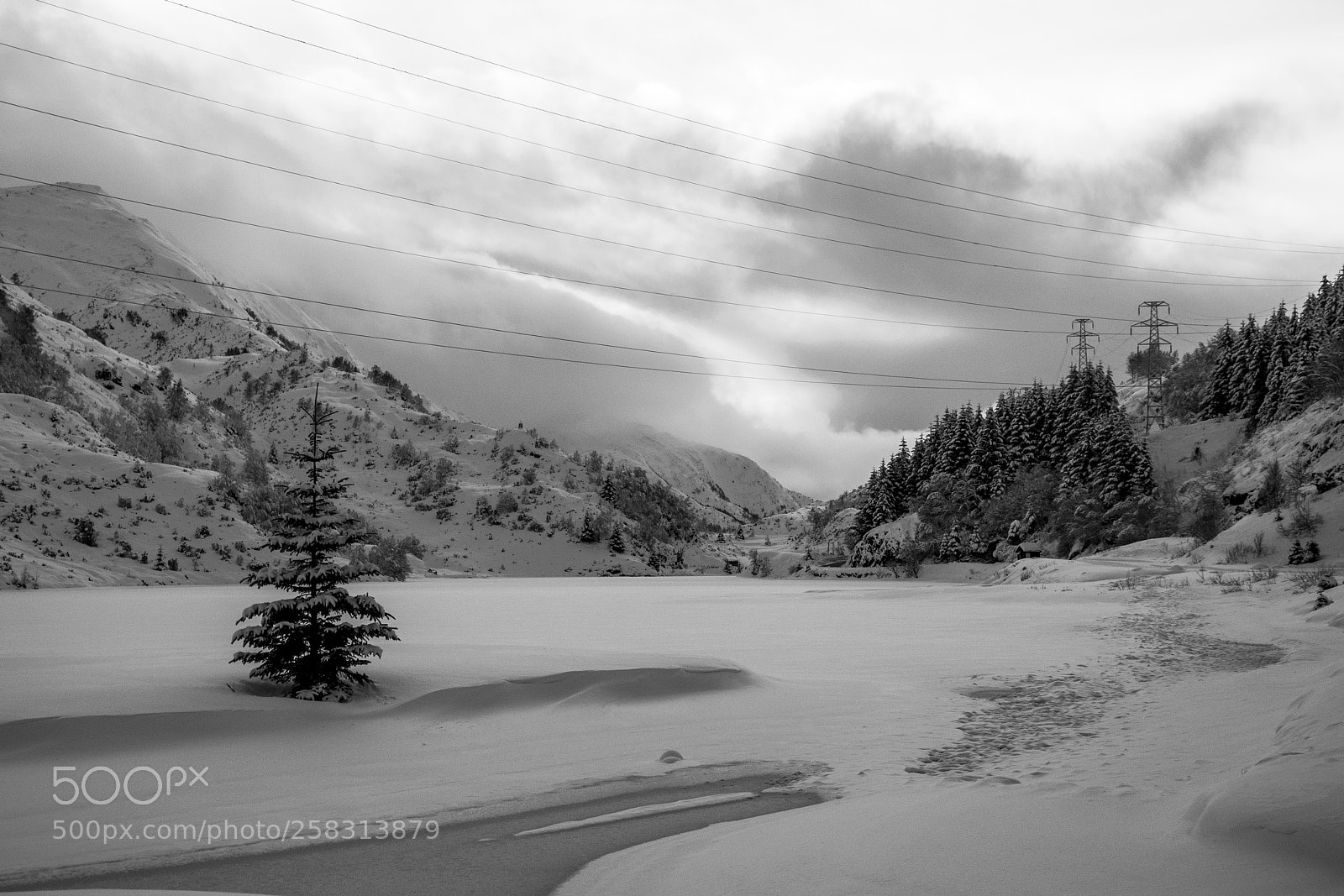 Nikon D90 sample photo. Winter in osen photography