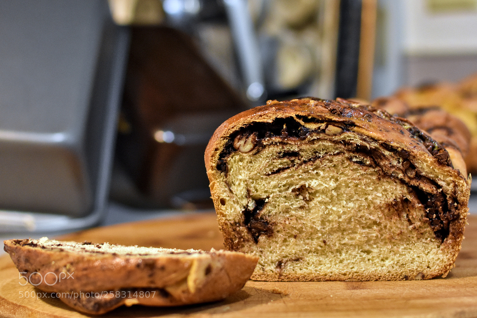 Nikon D3400 sample photo. Chocolate babka photography