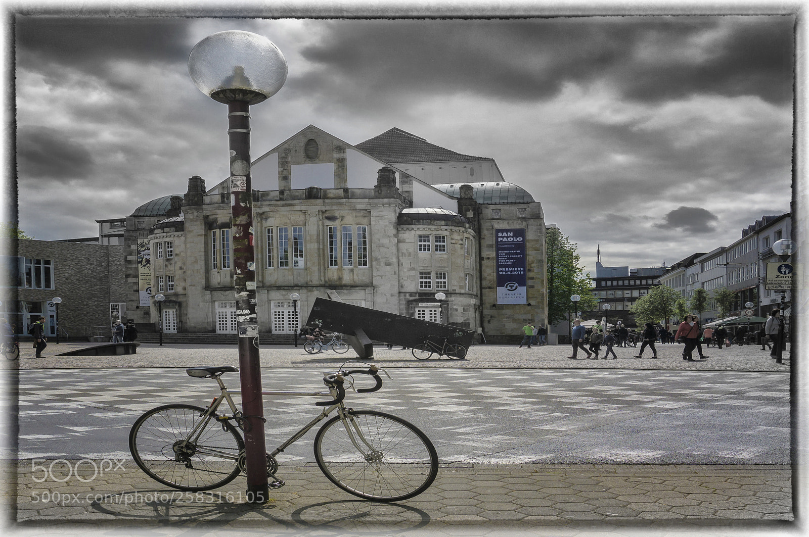 Sony a6000 sample photo. Osnabrück theatre photography
