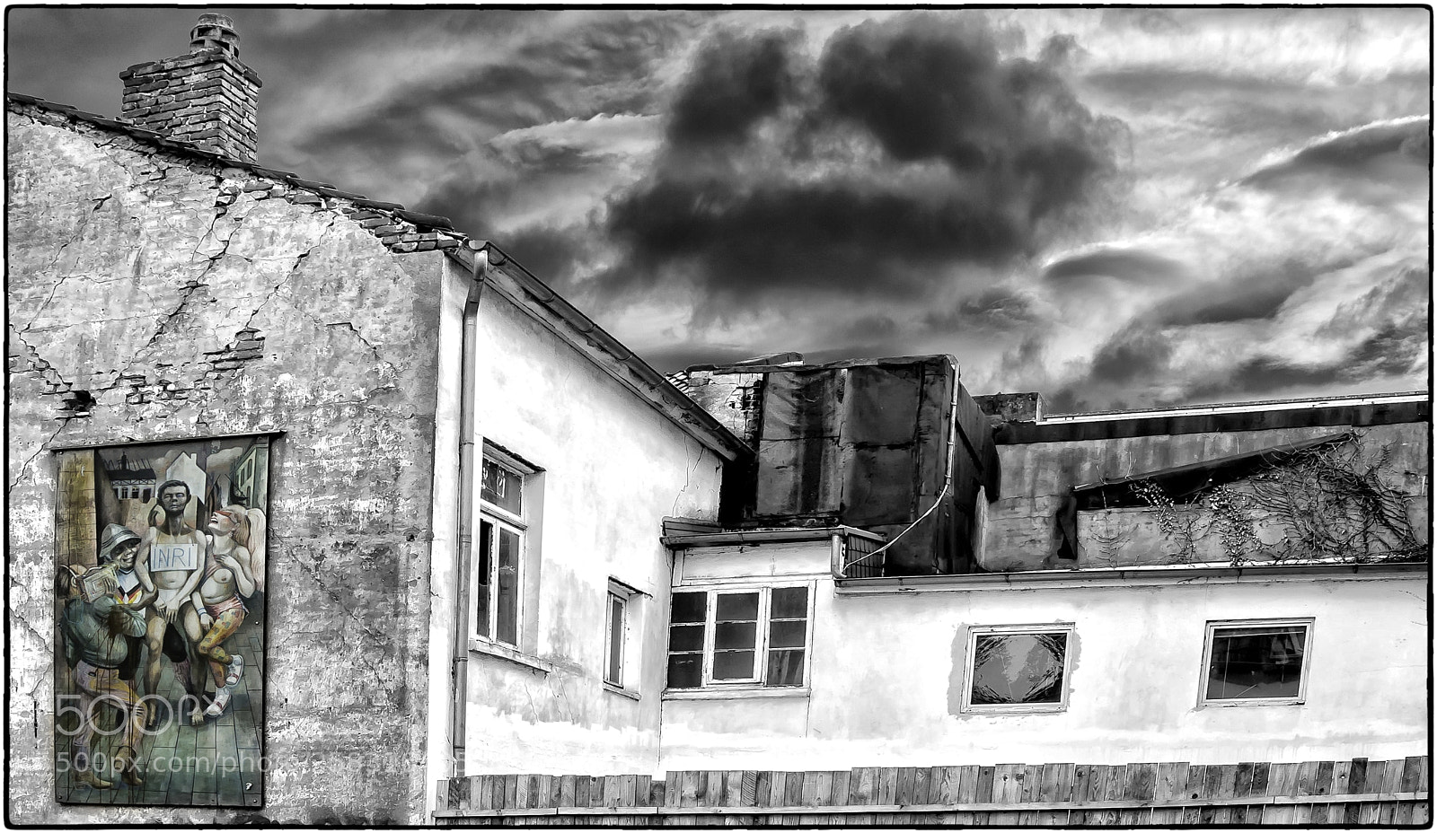Sony a6000 sample photo. Mural osnabrück photography