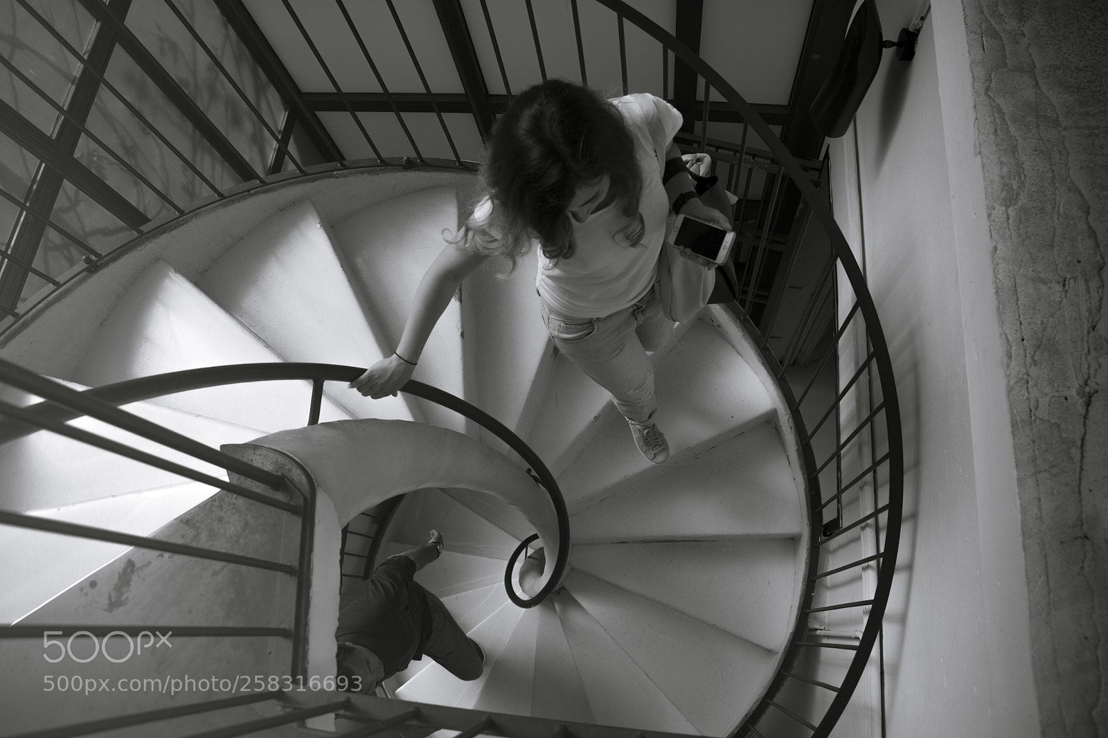 Canon EOS 6D Mark II sample photo. Stairs in milan photography