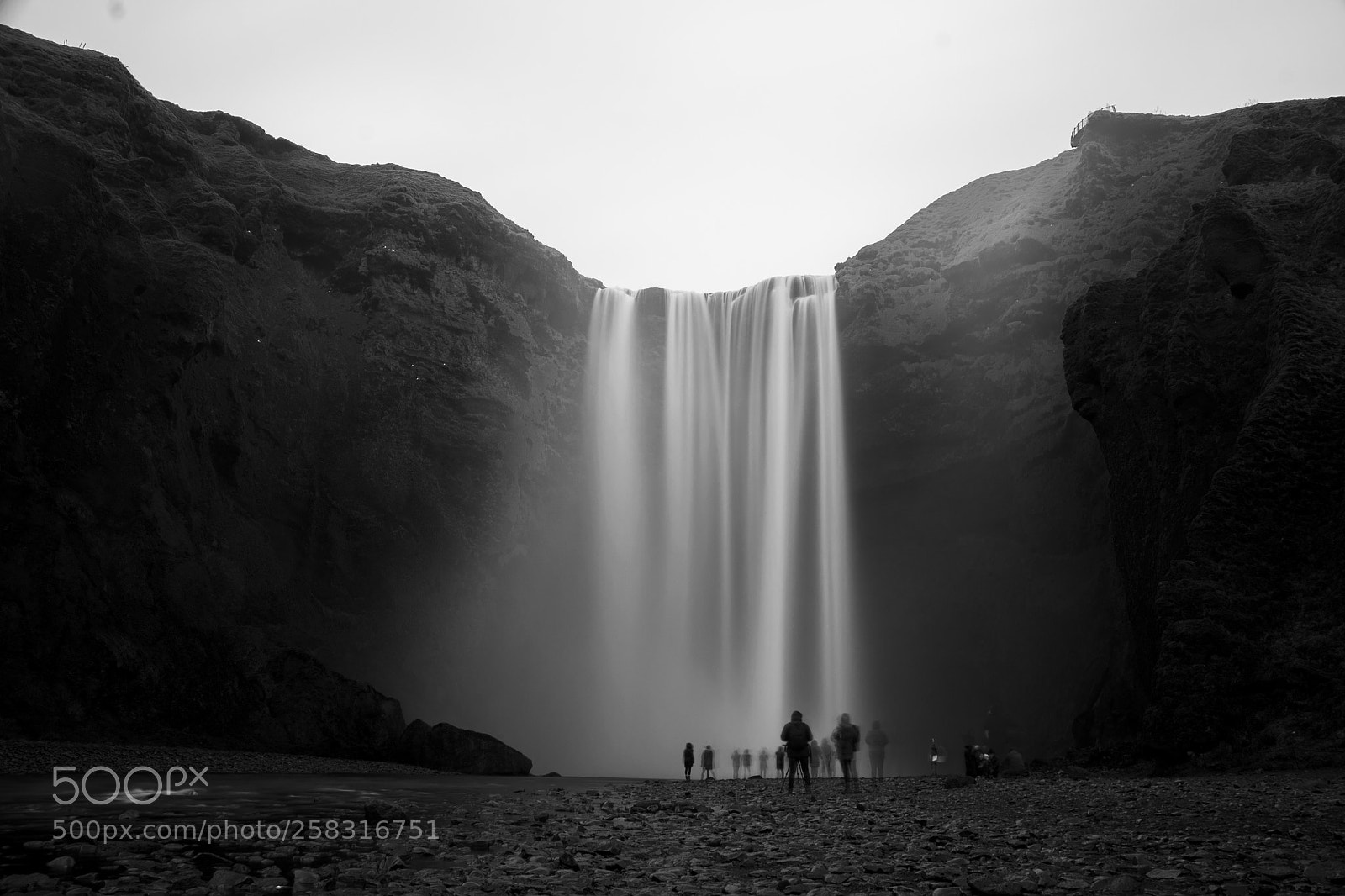 Nikon D610 sample photo. Tranquility in a waterfall photography