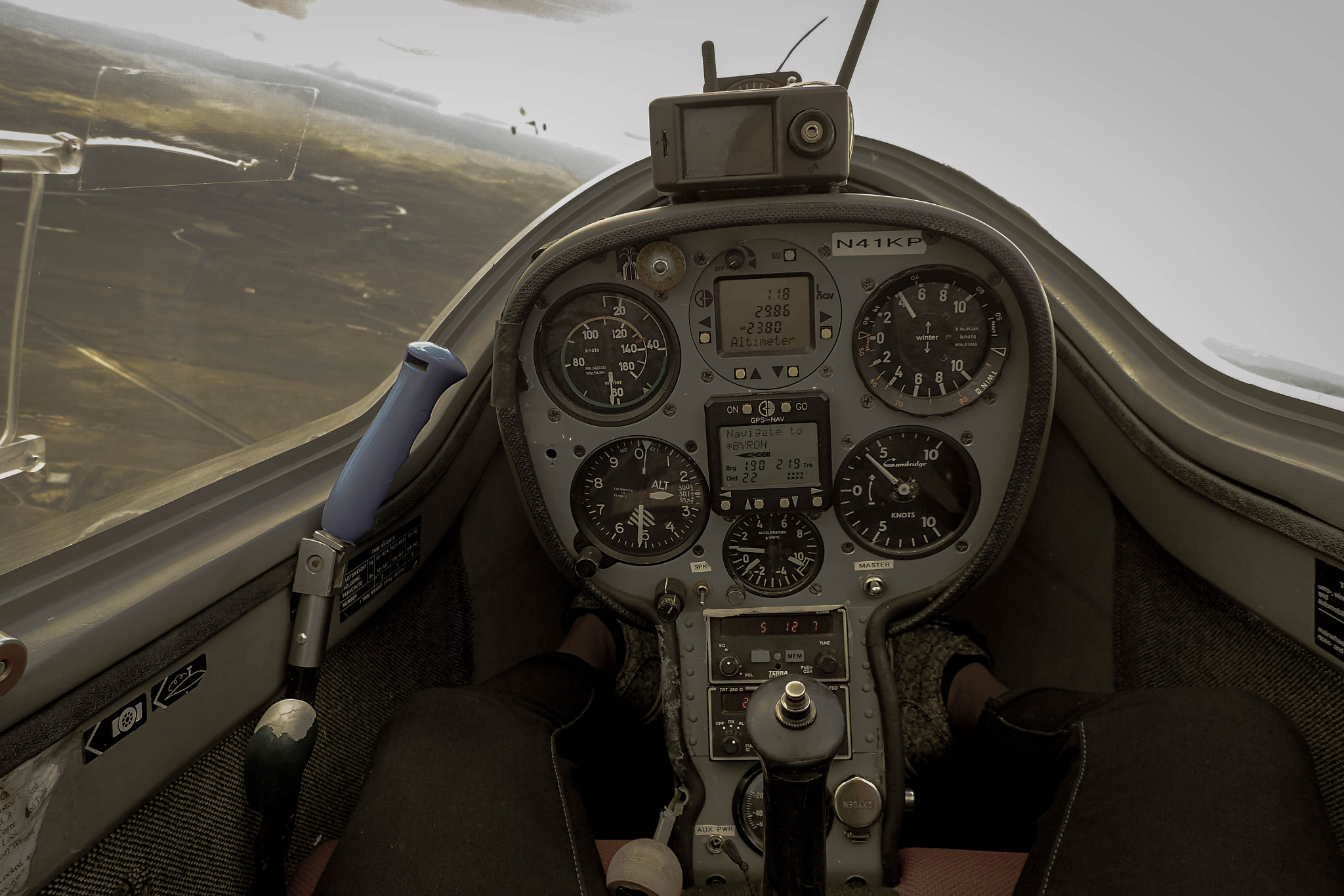 Olympus TG-3 sample photo. In a plane, see the rain photography