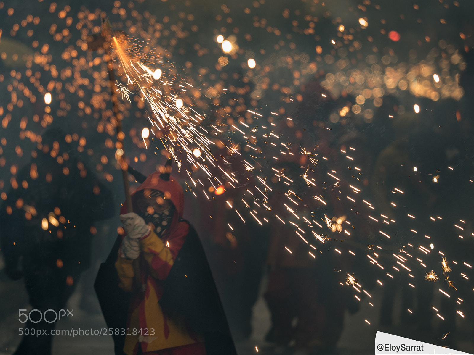 Olympus OM-D E-M5 II sample photo. Festa major de lleida photography