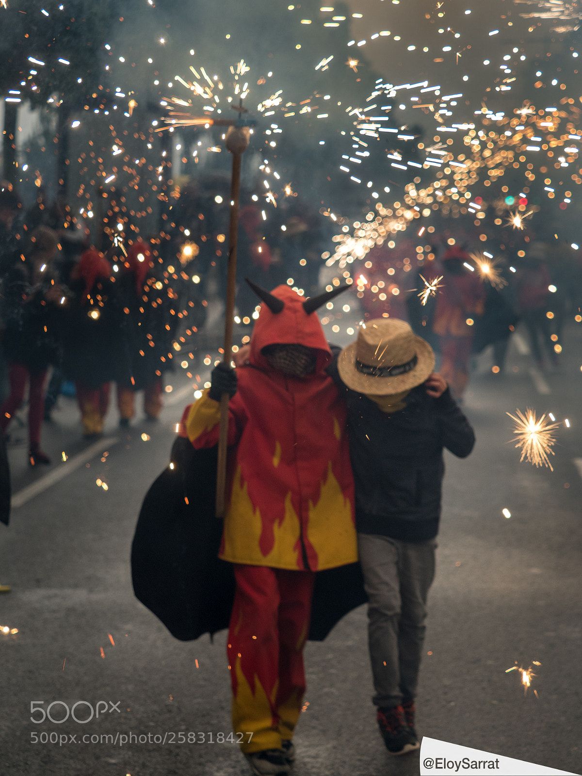 Olympus OM-D E-M5 II sample photo. Festa major de lleida photography