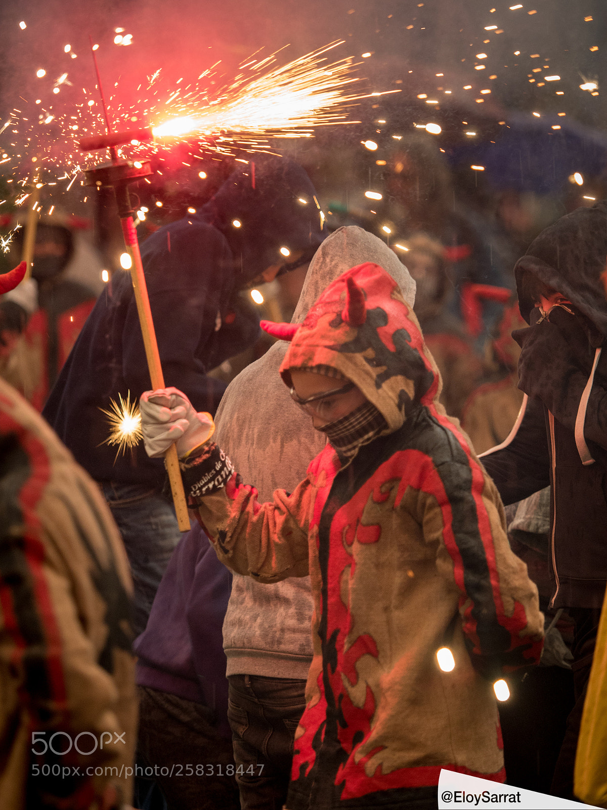 Olympus OM-D E-M5 II sample photo. Festa major de lleida photography