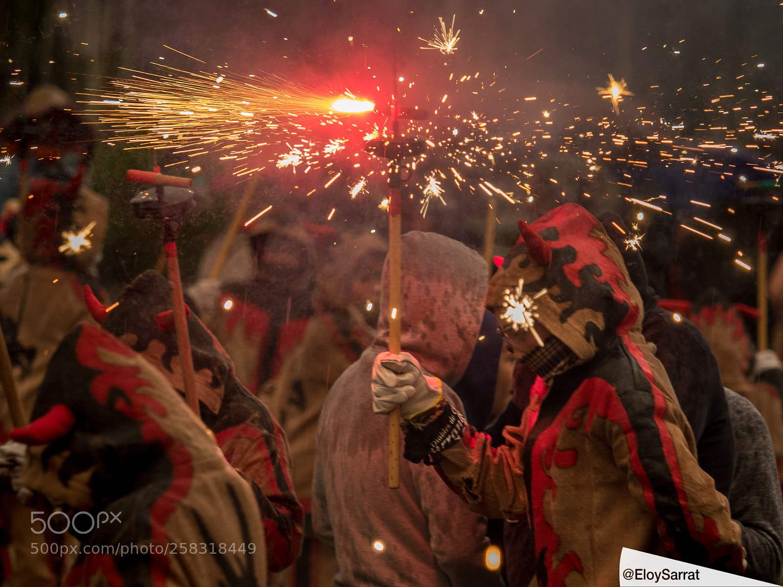 Olympus OM-D E-M5 II sample photo. Festa major de lleida photography