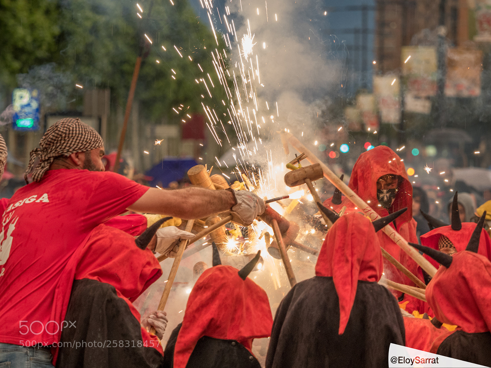 Olympus OM-D E-M5 II sample photo. Festa major de lleida photography