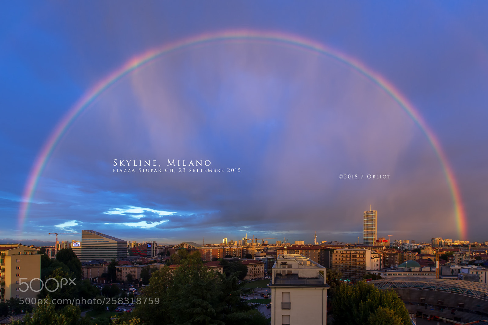 Canon EOS 6D sample photo. Skyline, milano photography