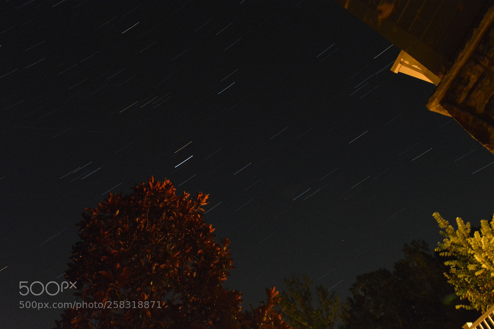 Nikon D5200 sample photo. Star trails photography