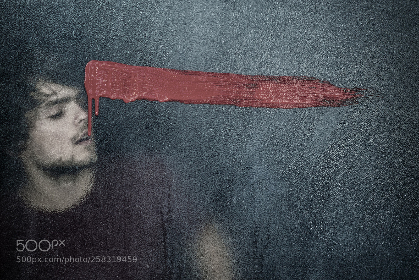 Nikon D610 sample photo. Red paint photography
