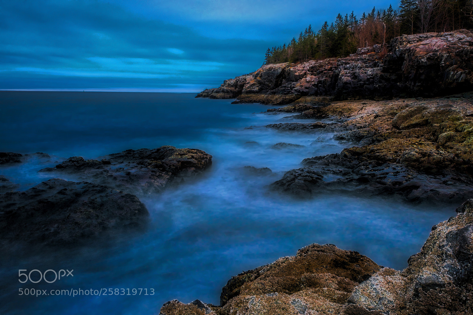 Nikon D810 sample photo. Last light acadian coast photography