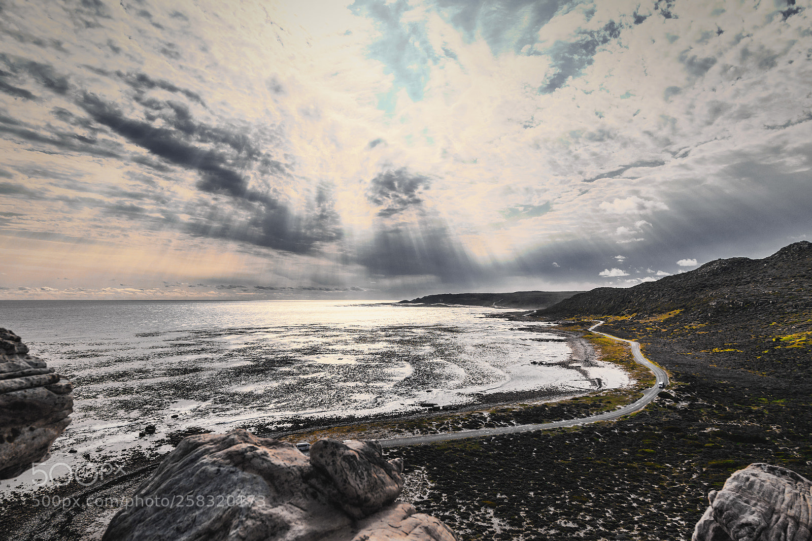 Canon EOS 6D sample photo. Road between sea and photography