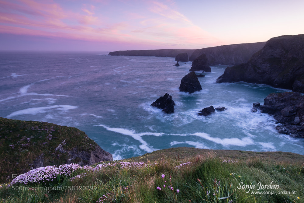 Fujifilm X-T2 sample photo. Bedruthan steps photography