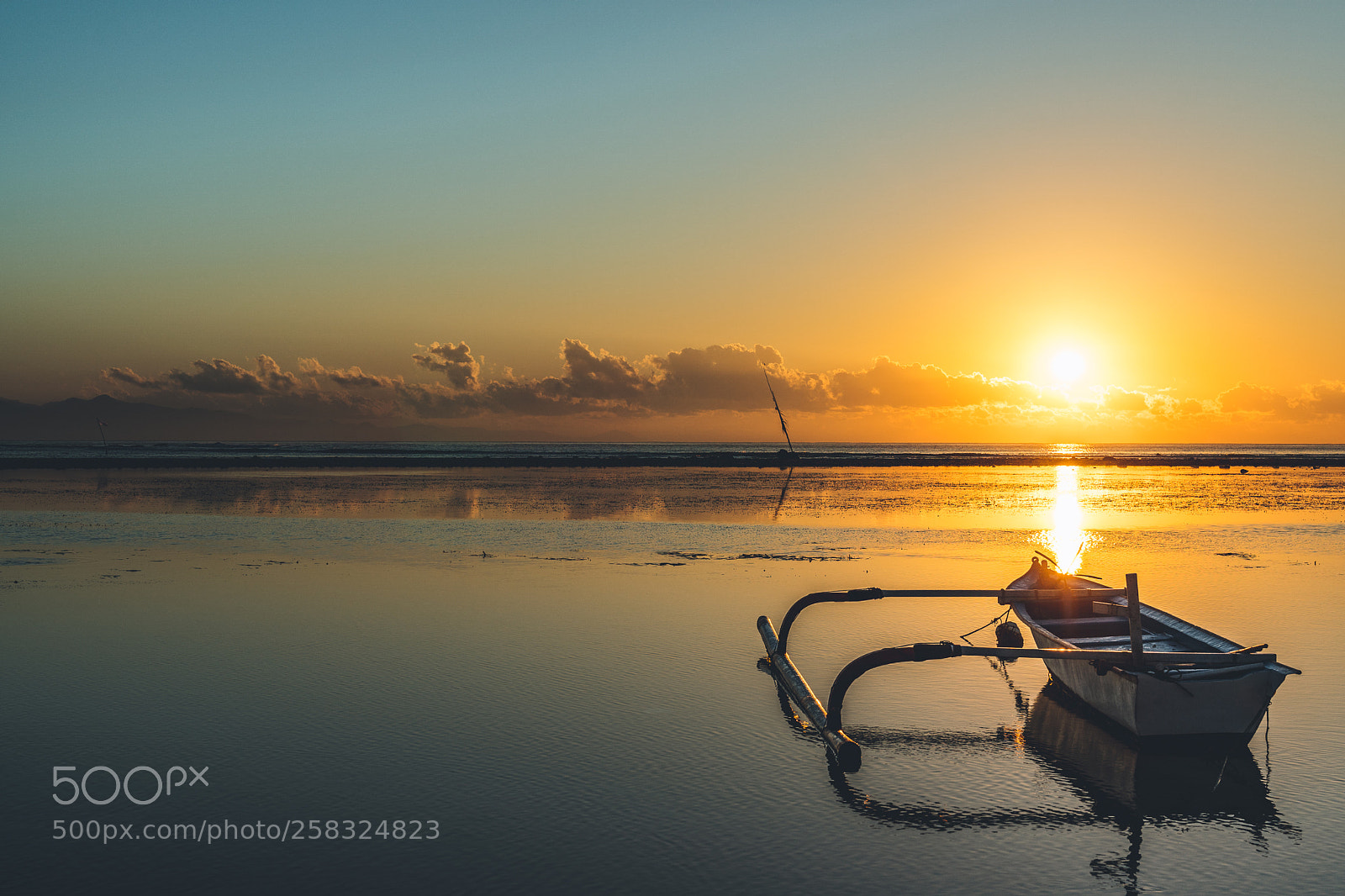 Sony a6500 sample photo. Sanur sunrise photography
