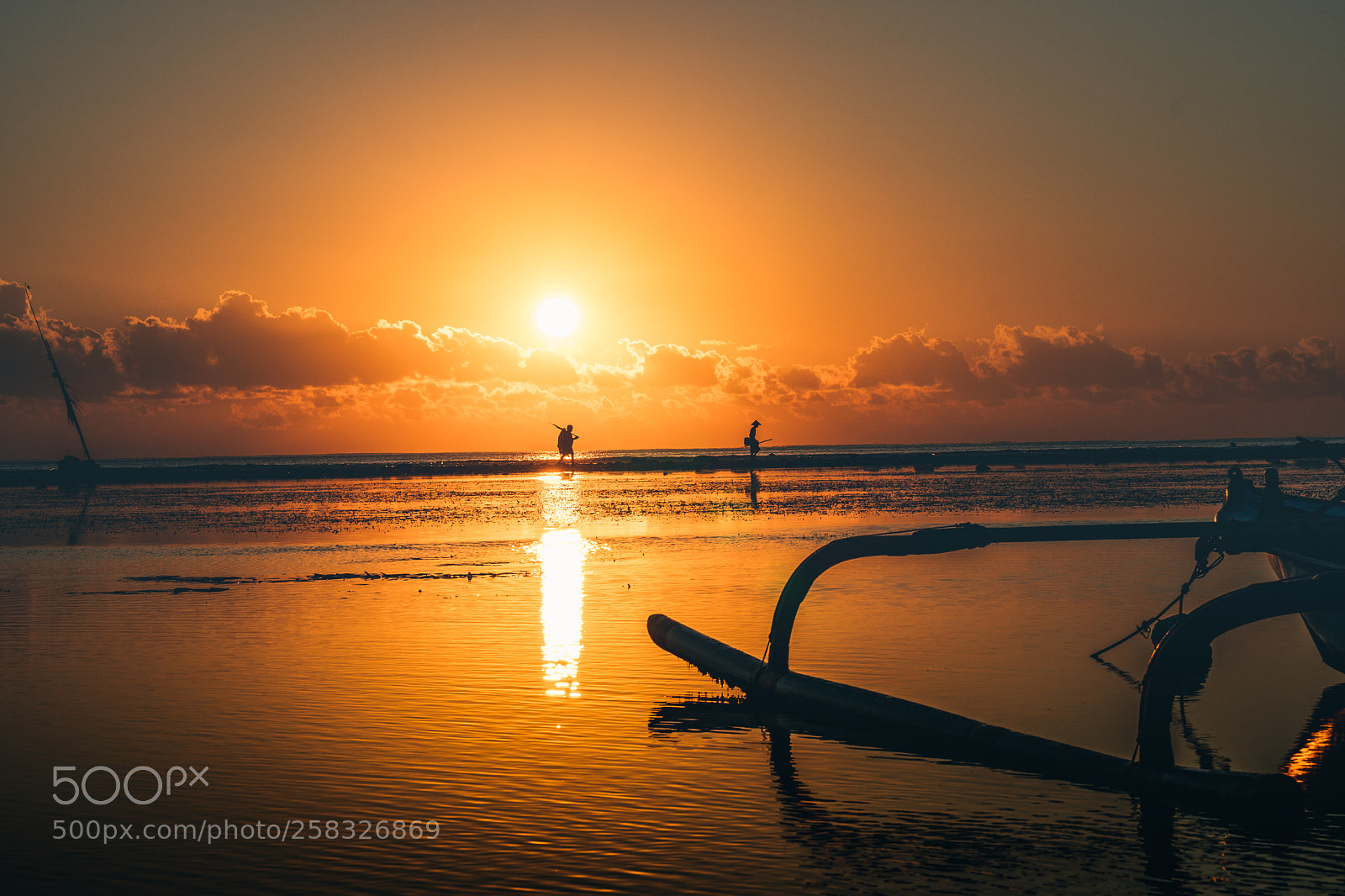 Sony a6500 sample photo. Fishing at sunrise photography