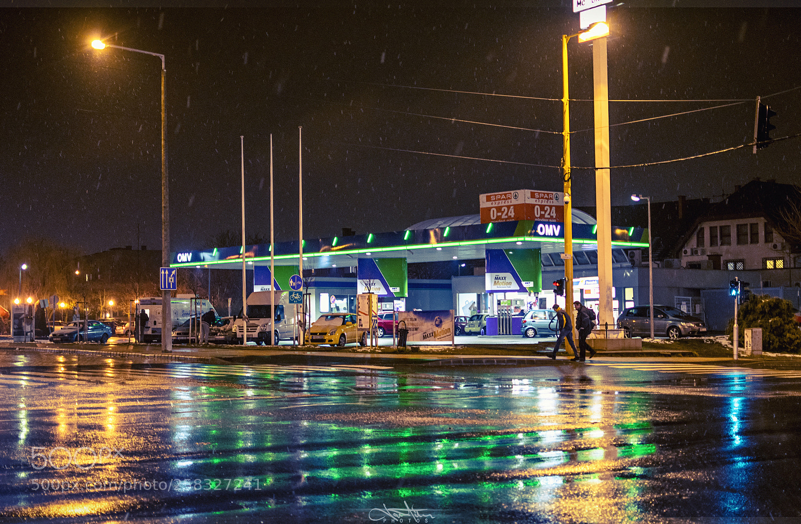 Nikon D5300 sample photo. Night colors photography