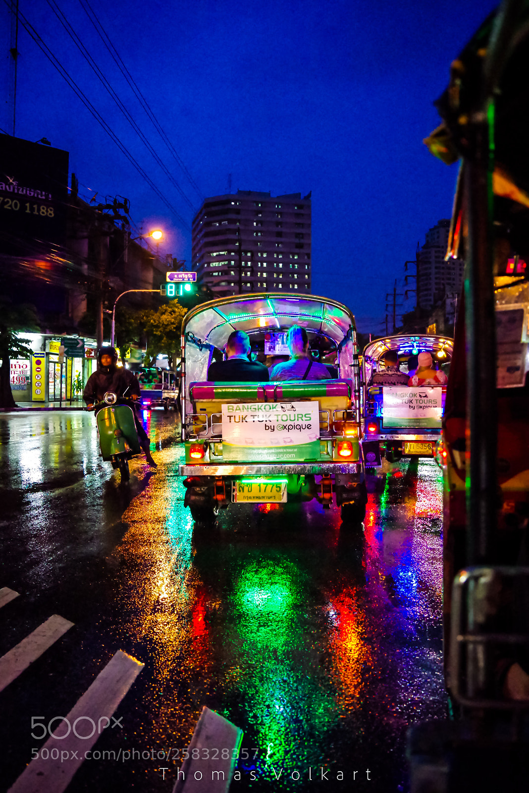 Pentax K-1 sample photo. Tuktuk tour bangkok photography
