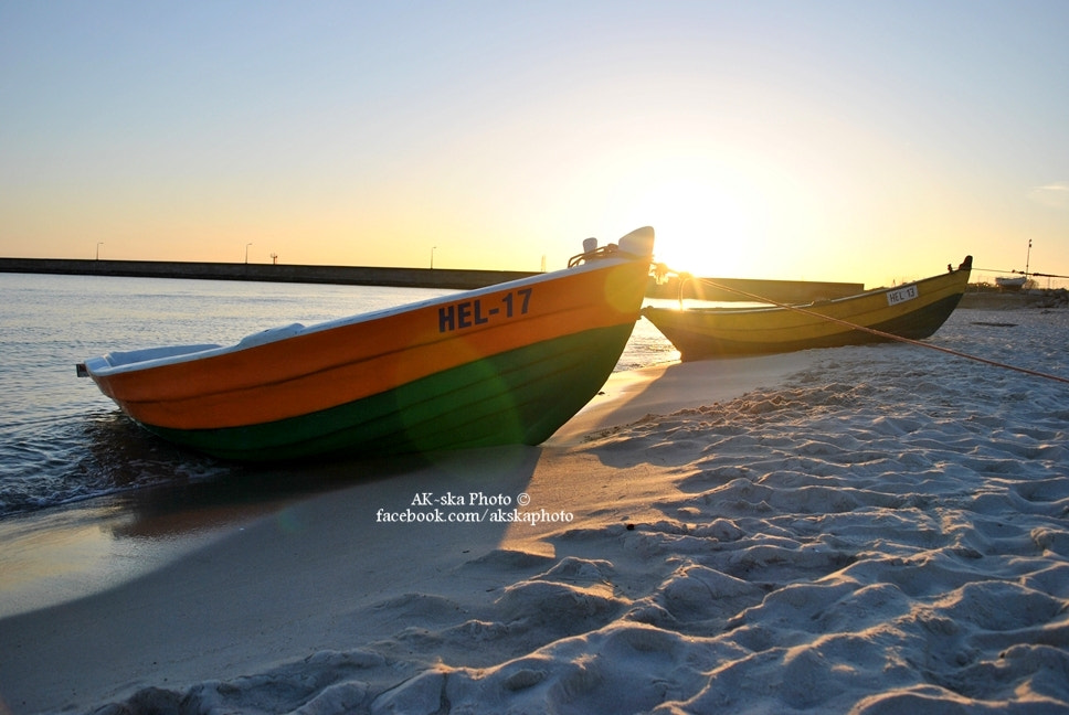 Nikon D3000 sample photo. Sunset photography