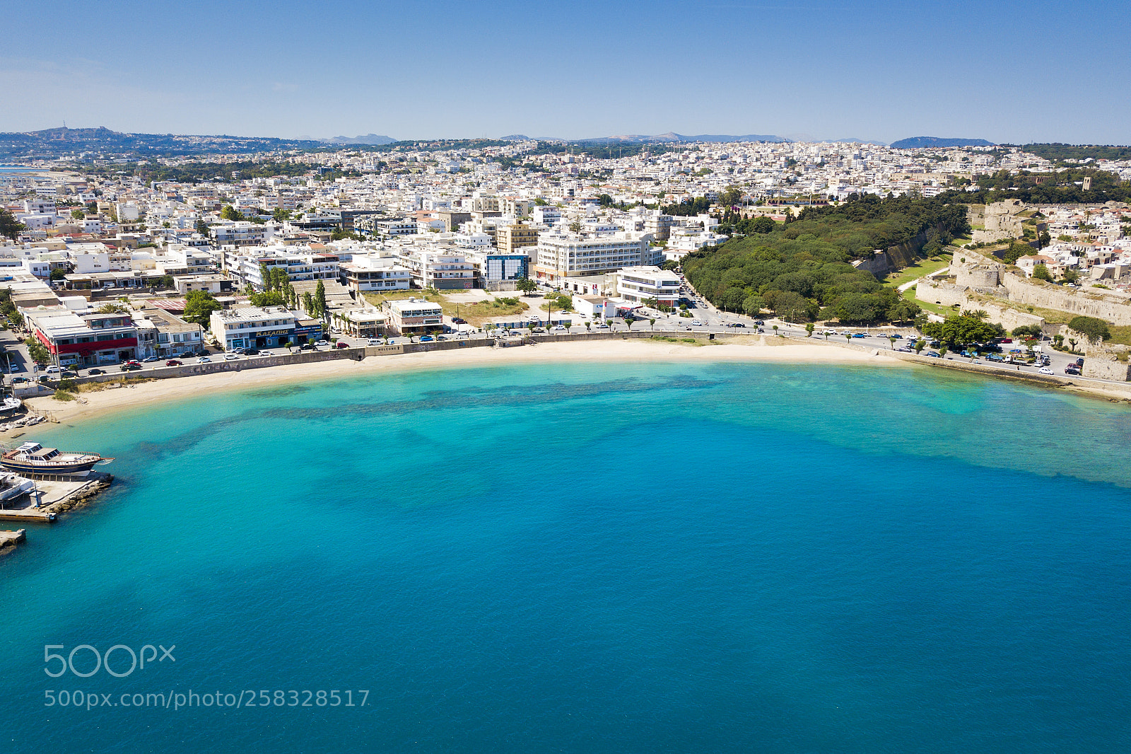 DJI FC220 sample photo. Rhodes photography