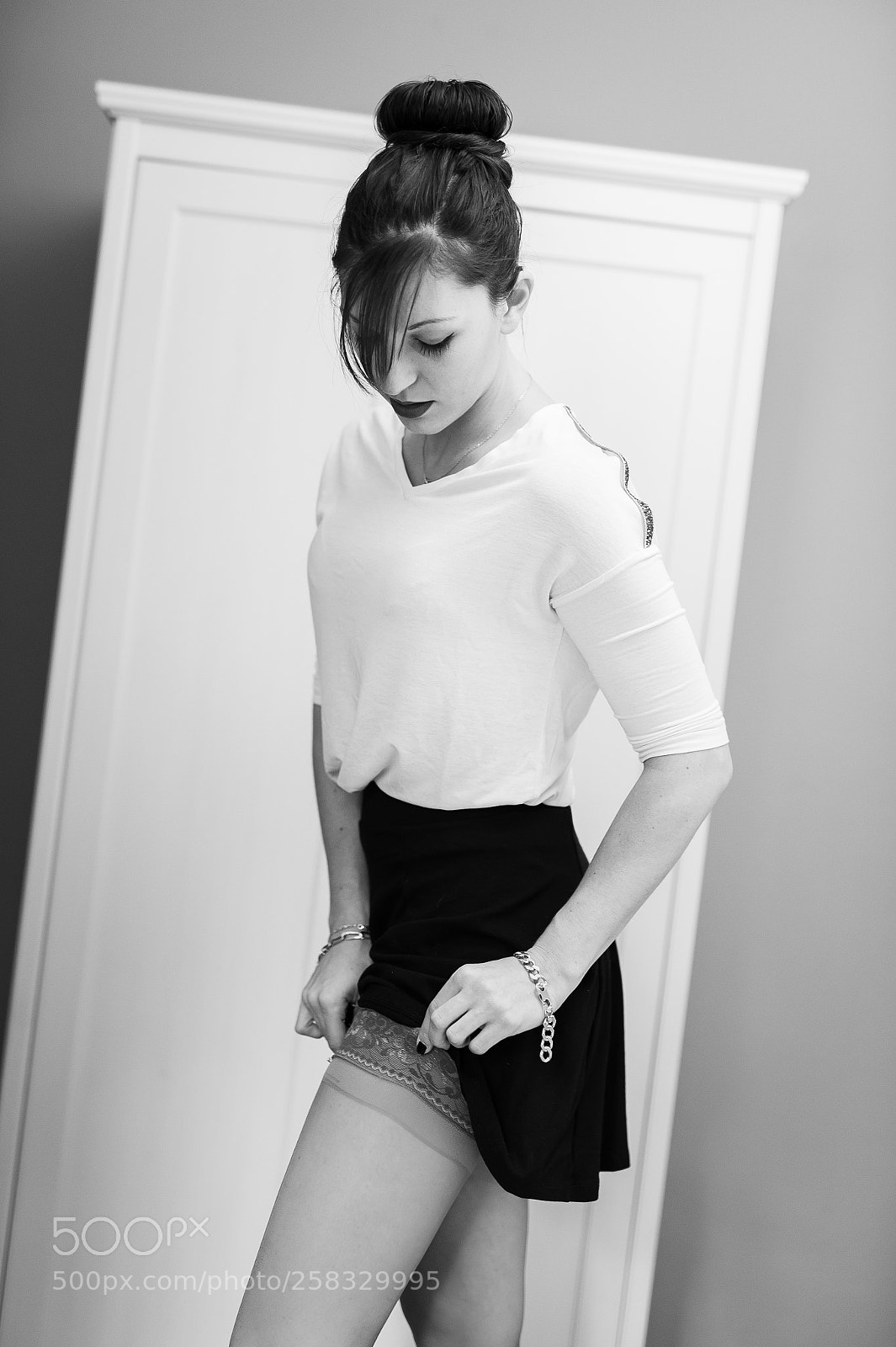 Nikon D4 sample photo. Elodie : sensual photography