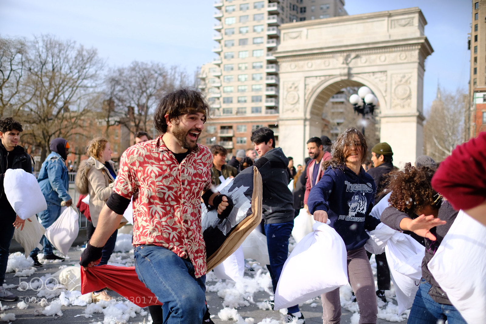 Fujifilm X-T2 sample photo. Pillow fight! photography