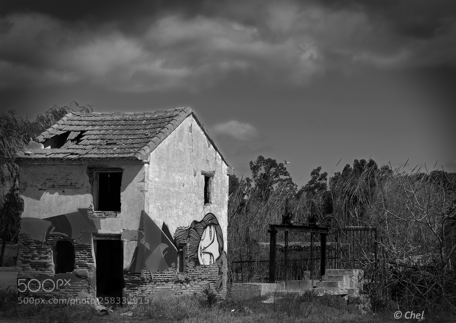 Pentax K-50 sample photo. Abandonada photography
