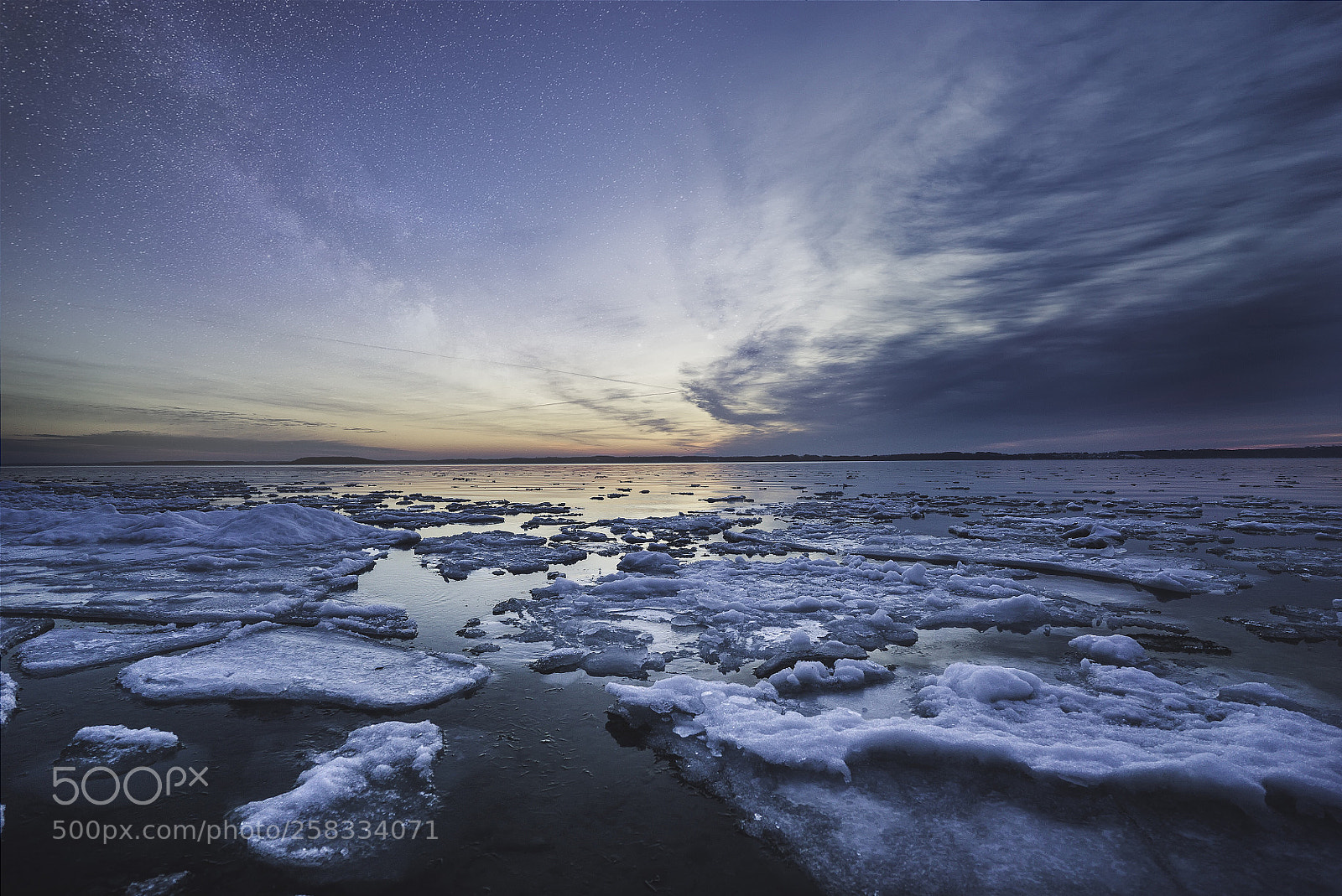Sony a7S II sample photo. Icy sun rise photography