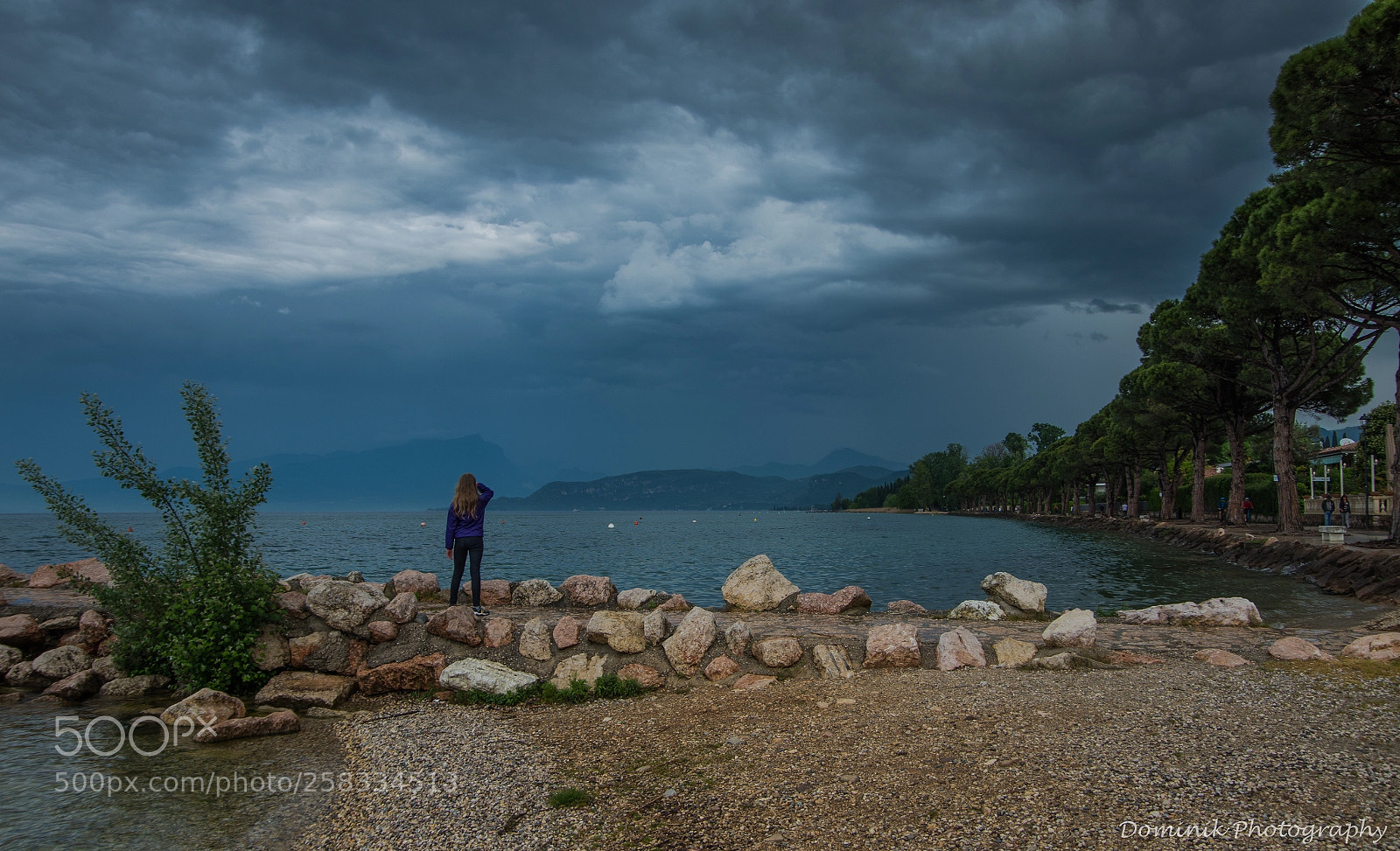 Pentax K-50 sample photo. Lago di garda photography