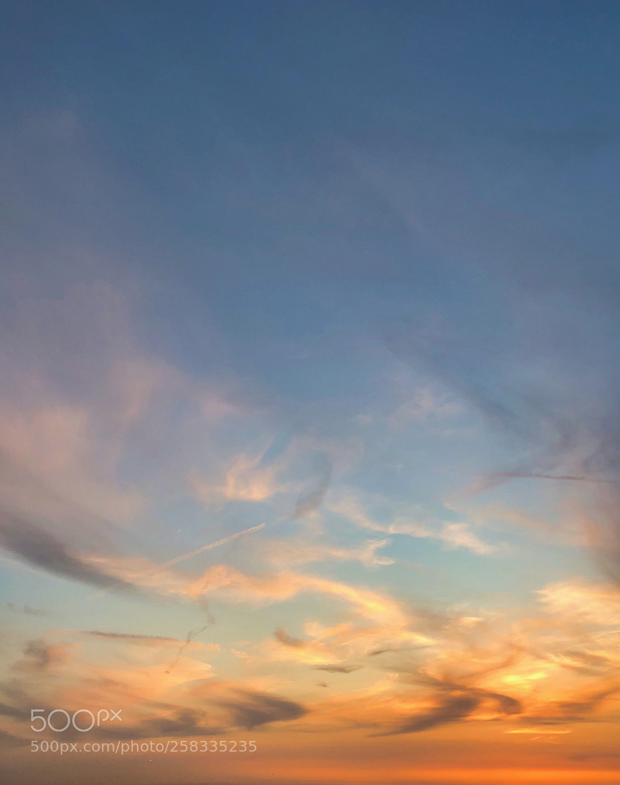 Apple iPhone 8 Plus sample photo. West london sky photography