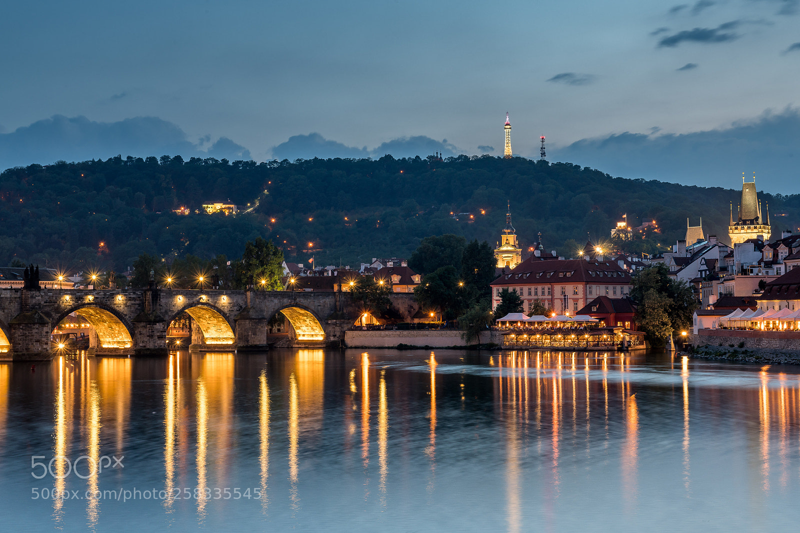 Nikon D850 sample photo. Moldau, charles bridge and photography