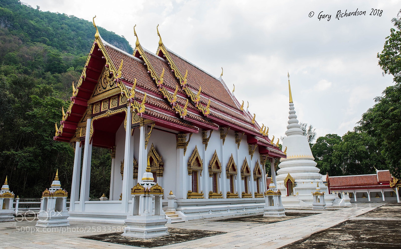 Nikon D810 sample photo. Wat theppitak punnaram temple photography