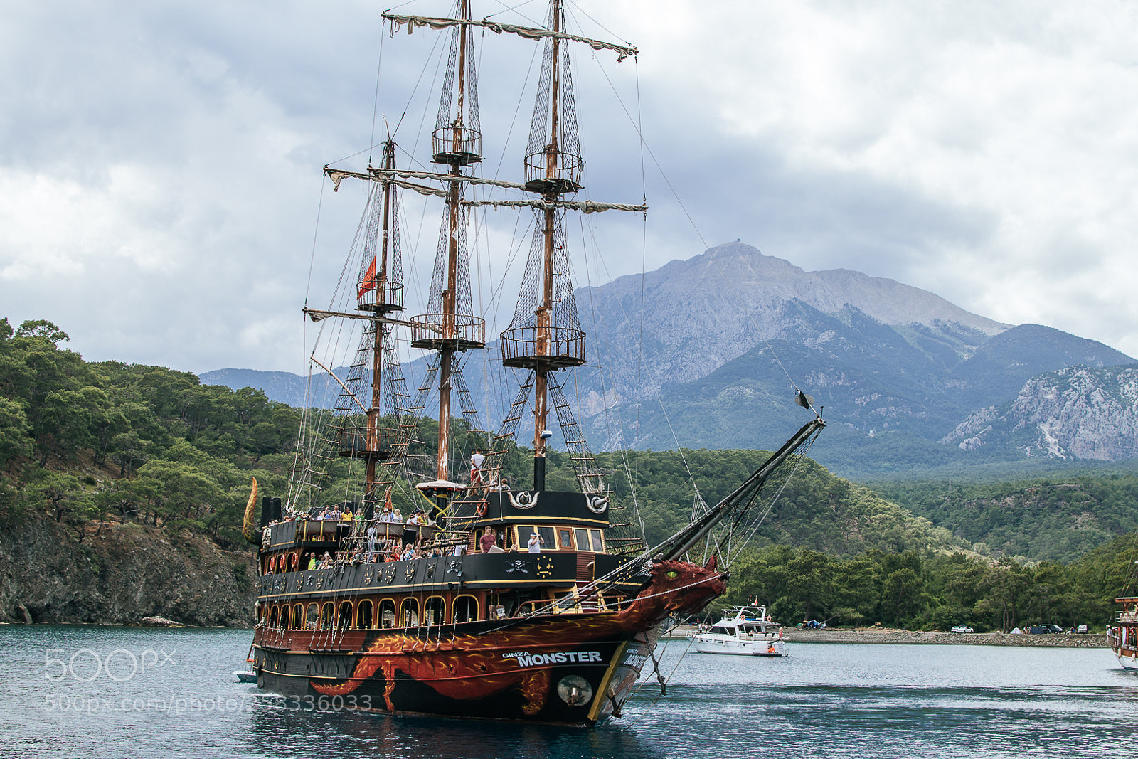 Nikon D3300 sample photo. Pirate ship photography