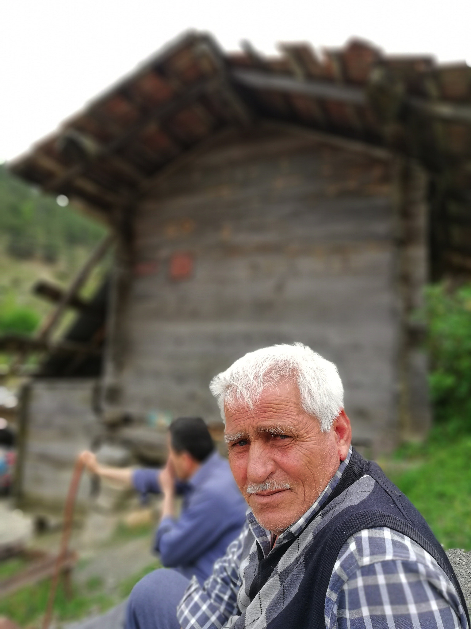 HUAWEI Mate 10 Lite sample photo. Saçlarına ak düşmüş photography