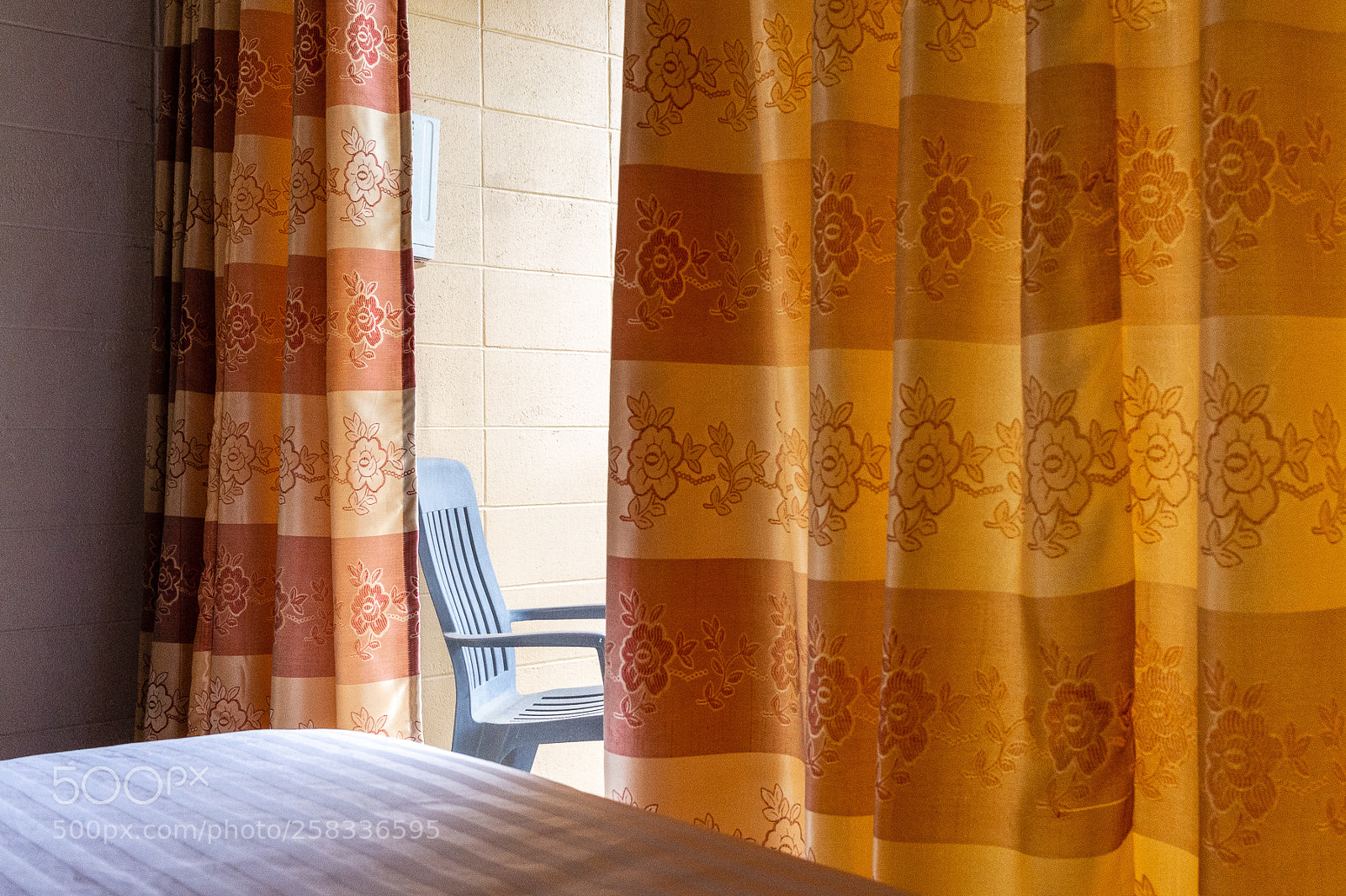 Nikon Df sample photo. Motel room composition photography